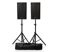 2 altavoces dB Technologies B-Hype 15 Active PA de 38.1 cm para DJ Disco Sound System Bundle