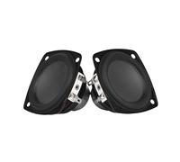 2 altavoces de graves medios de 2,75 pulgadas y 70,6 mm, 4 Ω, 15 W, doble magnético, Bluetooth, recorrido largo, borde de goma