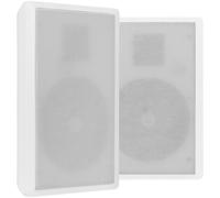 2 altavoces pasivos delgados de 525 y 10 W con transformador de línea de 100 V (WSF30W) color blanco - POWER DYNAMICS