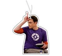 2 ambientadores con diseño de Sheldon Cooper, ambientadores para coche