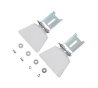2 amoladoras angulares, para escudo de seguridad con soporte, protectores oculares de acero inoxidable y ABS para amoladoras tipo 125, cubierta de protección transparente para lijado