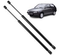 2 amortiguadores maletero compatibles para Citroen AX (1986-1998) muelle neumático maletero. 9563195680, 95631956