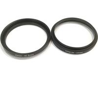 2 anillos de metal de 39 mm a 40,5 mm, adaptador de tornillo, lente de cámara de video, tamaño conectado, 39 a 40,5 mm, diámetro del círculo, cambio de conector 39-40,5, anillo de interruptor,