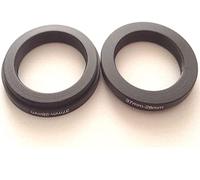 2 anillos reductores de 37 mm a 28 mm, adaptador de tornillo, lente de cámara de video, tamaño conectado, 37-28 mm, diámetro del círculo del filtro, cambio de 37-28, anillo de interruptor, enfoque,