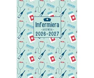 2 Anni Agenda per Infermiera 2026-2027: Pianificatore A4 Appuntamenti Mensile da Gennaio a Dicembre.
