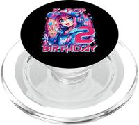 2 años de Edad 2º cumpleaños K Pop Kids This Girl Loving K-Pop PopSockets PopGrip para MagSafe