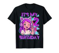 2 años de Edad cumpleaños K Pop niños Segundo cumpleaños niñas K-Pop Camiseta
