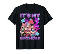 2 años de Edad cumpleaños K Pop niños Segundo cumpleaños niñas K-Pop Camiseta