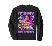 2 años de Edad cumpleaños K Pop niños Segundo cumpleaños niñas K-Pop Sudadera
