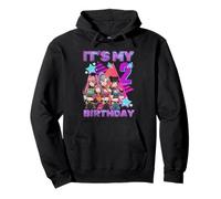 2 años de Edad cumpleaños K Pop niños Segundo cumpleaños niñas K-Pop Sudadera con Capucha