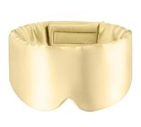 2 antifaces de seda morera for dormir for mujer y hombre, suaves cómodos, con banda ajustable para Dormir(Beige)