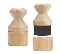 2 aplicadores de aceite para tabla de cortar de madera con tapa, acondicionador de madera, cepillo aplicador de cera, herramienta de lubricación para bloques de carnicero, espátulas, cucharas