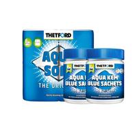 2 Aqua Kem Blue sachets + 1 Aqua Soft 4 Rollos