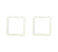 2 arandelas SPX1091G para Hayward Skimmer SP1091LX Kit de repuesto de juntas blancas para filtro de piscina de 7 x 7.3 pulgadas