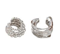 2 aretes de gota de cuentas de moda con intrincado trabajo de alambre para mujeres de moda que aman los accesorios retro, colgantes de cuentas multicapa, talla única, como se describe, como se