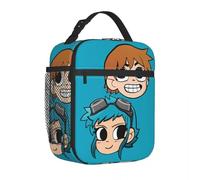2-¡Arriba! Bolsa de Almuerzo aislada Scott Pilgrim Cooler Meal Container Bolsa de Almuerzo de Alta Capacidad Bolsa de Comida para Picnic en la Playa