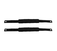 2 asas de agarre de cuerda de paracaídas de repuesto para Bronco Wrangler, hebilla de metal de poliéster de alta calidad, resistente, fácil instalación, accesorios esenciales