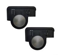 2 asas de rodillo para ECOVACS para DEEBOT X11PRO X11 OmniCyclone Robot Aspiradora Mopa Cubierta de extremo de repuesto Negro Blanco para limpieza del hogar (negro)