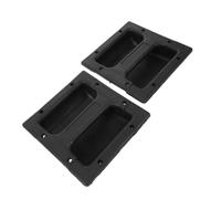 2 Asas de Transporte para Altavoz y Gabinete, Repuesto Negro | Plástico, Instalación Fácil y Agarre Cómodo, para Cajas Pesadas y Uso en Recintos