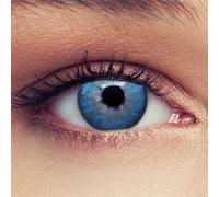 '2 azules Contacto lente con grosor "dimensión Aqua Azul Farbige Contacto lente Tres montasl insen + Gratis Depósito