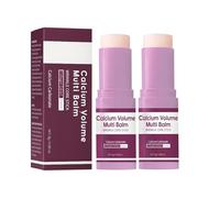 2 bálsamos multi de calcio, volumen de calcio, multibálsamo, antiedad y firmante, palo para el cuidado de la piel hidratante y reafirmante