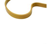 2 bandas de goma para sierra de cinta de 8 pulgadas para ruedas de sierra de cinta de carpintería de 205 mm, 1/2 pulgada de ancho, neumáticos de repuesto antideslizantes compatibles con máquinas de