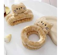 2 Bandas Para El Cabello Y 2 Bandas De Muñeca, En Forma De Animales Juego De Accesorios, Lindo De La Muñeca De La Decoración, Útil Para La Vida Diaria Casual Y Desgaste De Vacaciones.