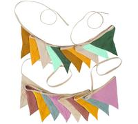2 banderines Decorativos de banderines Triangulares Reutilizables para Bodas, Decoraciones Interiores Exteriores