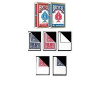 2 barajas de cartas Bicycle Standard Index + 10 Gaff cards