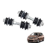 2 barras estabilizadoras compatibles con Citroën C1 Mk1/Mk2, Peugeot 107/108, Toyota Aygo/Yaris; robustas y duraderas.
