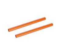 2 barras estabilizadoras de cámara de 15 mm de tubo de aluminio de 20 cm de longitud para uso profesional en estudio, soporte de cámara portátil