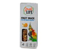 2 barritas Small Life Barritas de Fruta para agapornis y ninfas