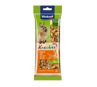 Vitakraft - Barritas Kräcker para Conejos, Sabor Miel y Sésamo - 2 uds x 112 g