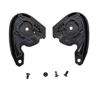 2 bases de lente para casco HJC C10, placa de montaje de lente de visera con tornillos, bases de fijación de repuesto