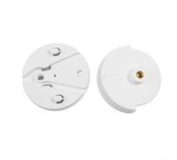 2 bases de repuesto para cámara Eufy SpaceView para cámara de bebé Pro, soporte de plástico de ajuste seguro para monitor de 720p, accesorio de montaje en pared antivuelco para hogares del Reino Unido