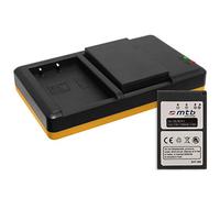 2 Baterías + Cargador Doble (USB) para BLS-5, BLS-50 / Olympus Stylus 1(s) / Pen E-PL5, PL6, PL7, PL8, PM1, PM2 / OM-D E-M10 (Mark I/II/III) ... - v. Lista! (Contiene Cable Micro USB)