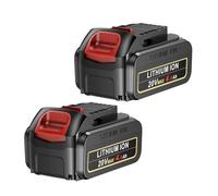 2 baterías de 4,0 Ah para DeWalt XR, ASUNCELL 20 V Li-Ion batería de repuesto para DeWalt 18 V batería DCB204 DCB206 DCB180 DCB181 DCB182 DCB184 DCB201 Serie compatible con herramientas de 18 V/20 V