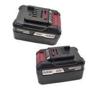2 baterías de iones de litio de 18 V, 4,0 Ah, compatibles con Einhell 18 V Power X-Change serie con indicador LED, apto para todos los dispositivos Power X-Change