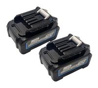 2 baterías de repuesto BL4020 compatibles con Makita 191L29-0 BL4020, 191B36-3 BL4025, 191B26-6 BL4040, iones de litio, 40 V, 2,0 Ah