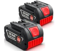 2 baterías de Repuesto de 18V 8.0Ah para BAT618 BAT618G BAT609 BAT609G BAT619 BAT619G BAT610G BAT610 BAT618 BAT612 BAT622 Piezas de Repuesto de batería 18V