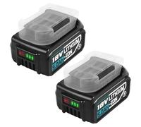 2 baterías de repuesto de 5,0 Ah compatibles con Bosch GBA Serie, Bsioff 18 V 5000 mAh batería para Bosch Professional GWX/GDS/GSB/GFR/GBH
