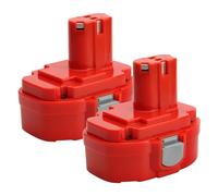 2 baterías de repuesto Ni-MH de 18 V 5000 mAh para PA18 1834 1822 1823 1835 8391D 192827-3 192829-9 193159-1 193102-0 192826-5
