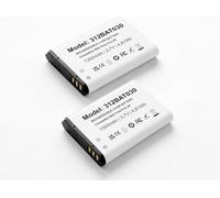 2 baterías de repuesto para AVM Fritz!Fon X6, 1300 mAh, batería de iones de | Celda de alta capacidad de actualización 2026, chip inteligente de alta calidad, tiempo de funcionamiento más largo