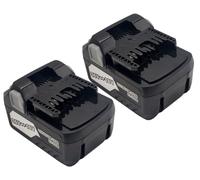 2 baterías de repuesto para HiKOKI BSL36A18 BSL36A18X BSL36B18, WH36DC WR36DA G3613DA DH36DPA DV36DA WH36DB WR36DC G3610DA DH3628DA DS36DA RB36DA C36DA C36DA C36DA. 607 dB. CJ36DA CR36DA CH3656DA