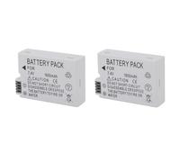 2 Baterías LP E8 para Cámaras T3i T2i T4i T5i 600D 550D 650D 700D Kiss X5 X4 X6, Batería Recargable de Iones de Litio de 7,4 V 1900 MAh, Reemplazo de Batería de Cámara de Diseño