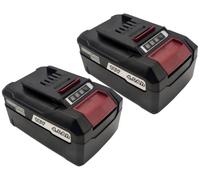 2 baterías Twinpack PXC de repuesto para Einhell 18 V 4,0 Ah Power X-Change universal para todos los dispositivos PXC