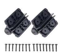 2 bisagras de puerta resistentes a la intemperie con cierre automático, bisagra de resorte ajustable resistente con tapas, bisagras de resorte estrechas de tensión ajustable fácil de instalar