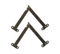 2 bisagras plegables de tapa para muebles, soportes de elevación de solapa, bisagra para joyero, hardware duradero