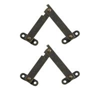 2 bisagras plegables de tapa para muebles, soportes de elevación de solapa, bisagra para joyero, hardware duradero