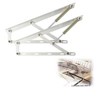 2 bisagras plegables resistentes para sofá cama con mecanismo de elevación neumático para soluciones de almacenamiento mejoradas en tatami y muebles